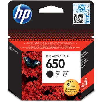 Μελάνι Hp 650 Black CZ101AE Inkjet Cartridge