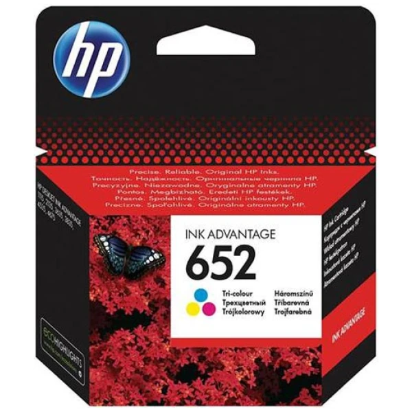 Μελάνι HP 652 Tri-colour F6V24AE