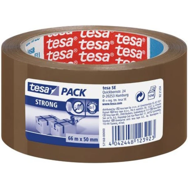 TESA PACK STRONG 50mmx66m ΚΑΦΕ ΤΑΙΝΙΑ ΣΥΣΚΕΥΑΣΙΑΣ