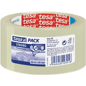 TESA PACK STRONG 50mmx66m ΔΙΑΦΑΝΗ ΤΑΙΝΙΑ ΣΥΣΚΕΥΑΣΙΑΣ