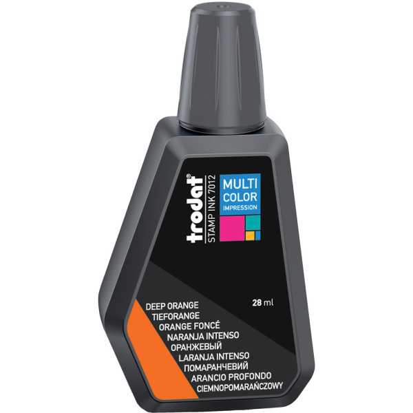 Μελάνι Trodat 7012 Deep Orange 28ml για ταμπόν σφραγίδων