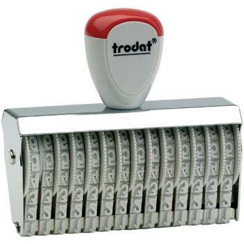 Trodat 15514 Σφραγίδα Αρίθμησης 14 Αριθμών ύψους 5mm
