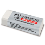 Γόμα Λευκή Faber Castell Dust-Free Vinyl Eraser 187120