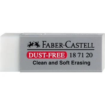 Γόμα Λευκή Faber Castell Dust-Free Vinyl Eraser 187120