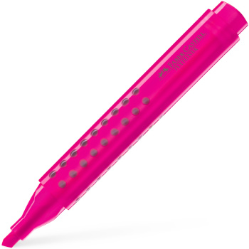 Faber Castell Μαρκαδόρος Υπογράμμισης με Grip 154328 Ροζ