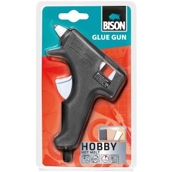 Bison Glue Gun Πιστόλι Σιλικόνης Ερασιτεχνικό 20W Hobby Hot Melt