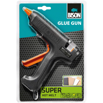 Bison Glue Gun Πιστόλι Σιλικόνης Επαγγελματικό 60W Super Hot Melt