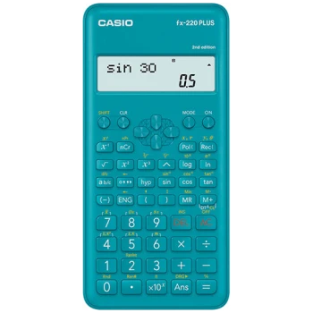 Casio FX-220 Plus Επιστημονική Αριθμομηχανή Γαλάζια