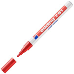 ΜΑΡΚΑΔΟΡΟΣ ΛΑΔΙΟΥ EDDING 751 ΚΟΚΚΙΝΟΣ 1-2mm