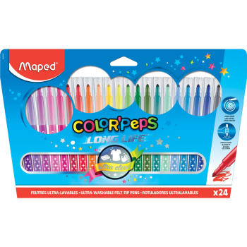 Maped Μαρκαδόροι Ζωγραφικής Color Peps Long Life 845022