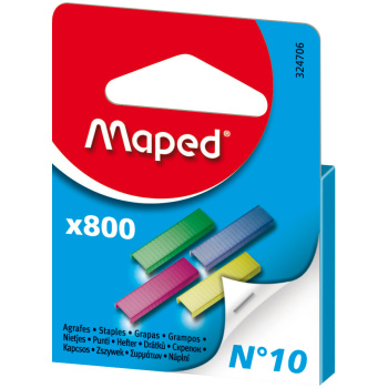 Χρωματιστά σύρματα συρραφής Νο 10 Maped 324706