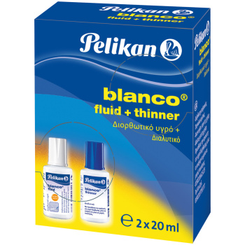 Σετ Pelican Blanco Διορθωτικό Υγρό + Διαλυτικό