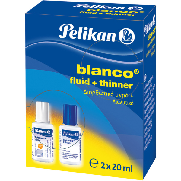 Σετ Pelican Blanco Διορθωτικό Υγρό + Διαλυτικό