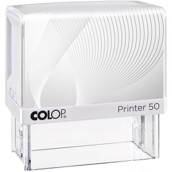 Σφραγίδα Colop G7 Printer 50 Λευκή Αυτομελανώμενη