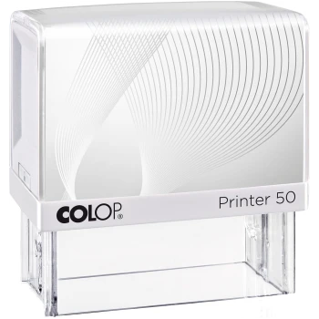 Σφραγίδα Colop G7 Printer 50 Λευκή Αυτομελανώμενη