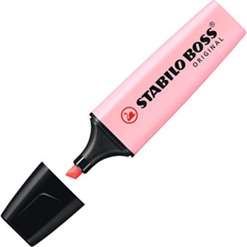 Μαρκαδόρος Υπογράμμισης Stabilo Boss Pastel Ροζ 70/129