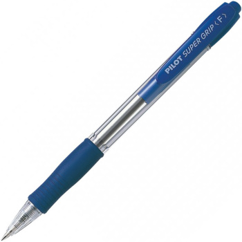 Στυλό Pilot Super Grip 0.7mm μπλε Fine