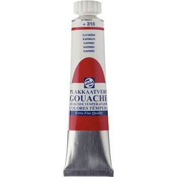 Τέμπερα Talens Gouache 318 Carmine 20ml