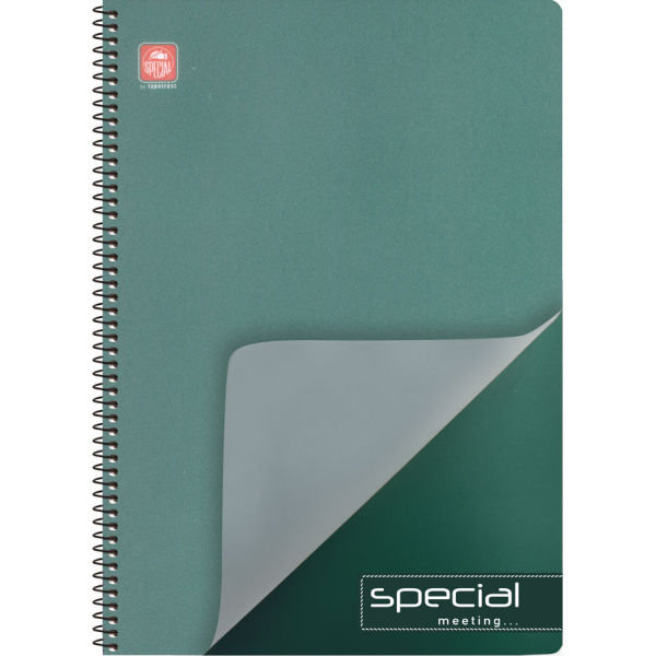 Τετράδιο Spiral Special Meeting Πράσινο