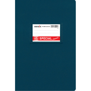 ΤΕΤΡΑΔΙΟ ΜΠΛΕ ΣΚΟΥΡΟ ΔΙΧΑΡΑΚΟ 50 ΦΥΛΛΩΝ SPECIAL CLASSIC TYPOTRUST