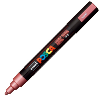 Posca Μεταλλικό Κόκκινο PC-5M Medium μαρκαδόρος 1.8-2.5mm