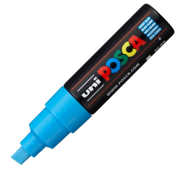 Posca PC-8K Γαλάζιος Μαρκαδόρος UNI Large 8mm