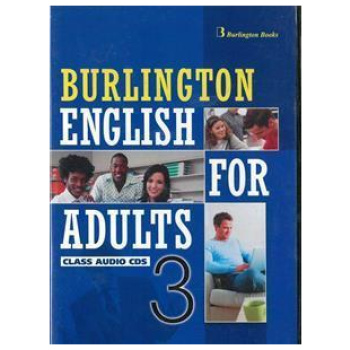 BURLINGTON ENGLISH FOR ADULTS 3 CDs