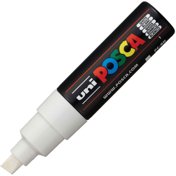 Μαρκαδόρος Uni Posca PC-8K Λευκός Broad