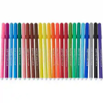 GIOTTO Μαρκαδόροι TURBO COLOR 24 Λεπτοί Superwashable