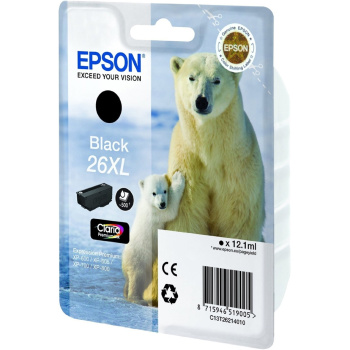 Μελάνι Epson T262140 26xl Black