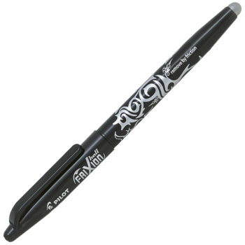 Pilot Frixion Ball 0.7mm Μαύρο Στυλό Medium