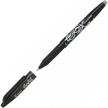 Pilot Frixion Ball 0.7mm Μαύρο Στυλό Medium