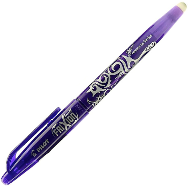 Pilot Frixion Ball 0.7mm Μωβ Στυλό Medium