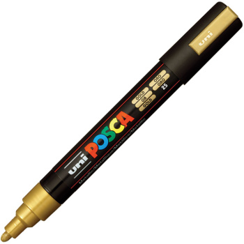 Posca Χρυσός PC-5M Medium μαρκαδόρος 1.8-2.5mm