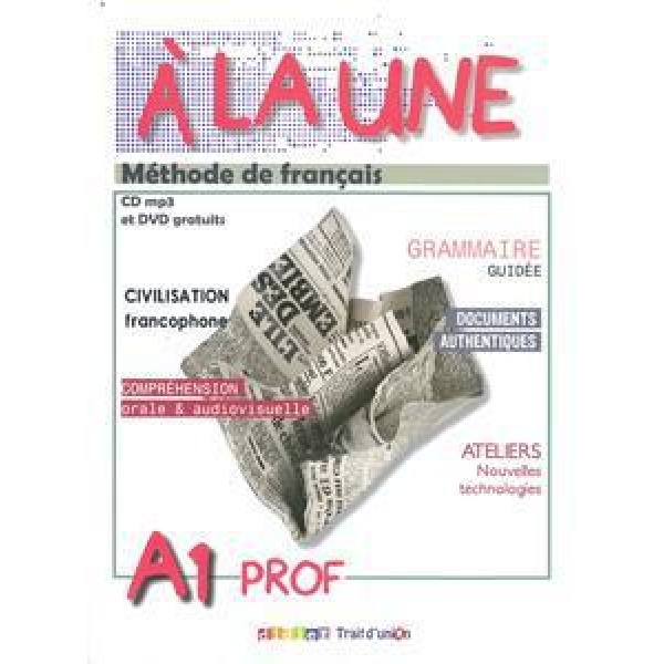 A' LA UNE A1 ELEVE PROFESSEUR