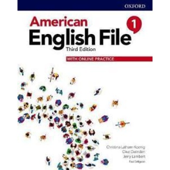 AMERICAN ENGLISH FILE 3RD EDITION 1 STUDENT'S BOOK WITH ONLINE PRACTICE