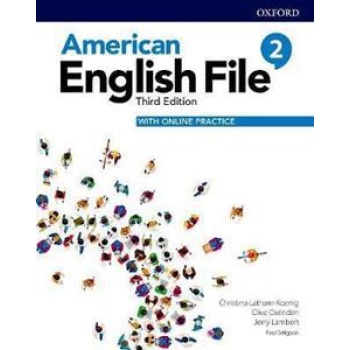AMERICAN ENGLISH FILE 3RD EDITION 2 STUDENT'S BOOK WITH ONLINE PRACTICE