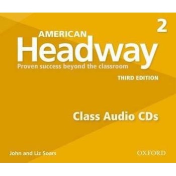 AMERICAN HEADWAY 2 3RD EDITION CDs(3)