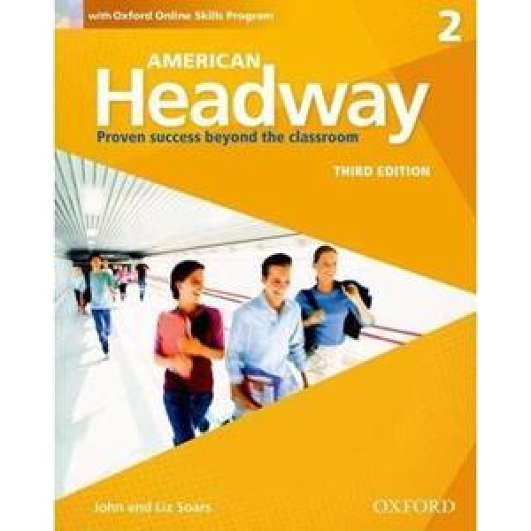AMERICAN HEADWAY 2 3RD EDITION STUDENT BOOK WITH OXFORD ONLINE SKILLS PROGRAM