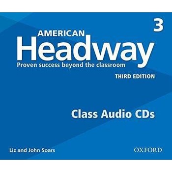 AMERICAN HEADWAY 3 3RD EDITION CDs(3)