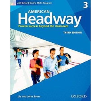 AMERICAN HEADWAY 3 3RD EDITION STUDENT BOOK WITH OXFORD ONLINE SKILLS PROGRAM
