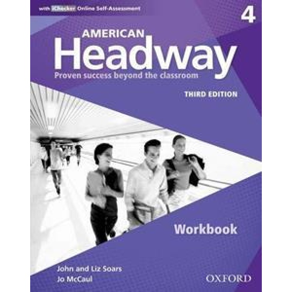 AMERICAN HEADWAY 4 3RD EDITION WORKBOOK WITH ICHECKER