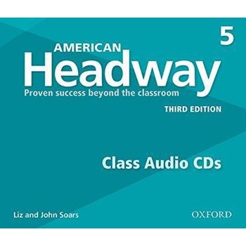 AMERICAN HEADWAY 5 3RD EDITION CDs(5)