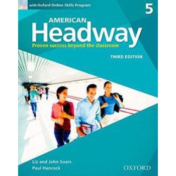 AMERICAN HEADWAY 5 3RD EDITION STUDENT BOOK WITH OXFORD ONLINE SKILLS PROGRAM