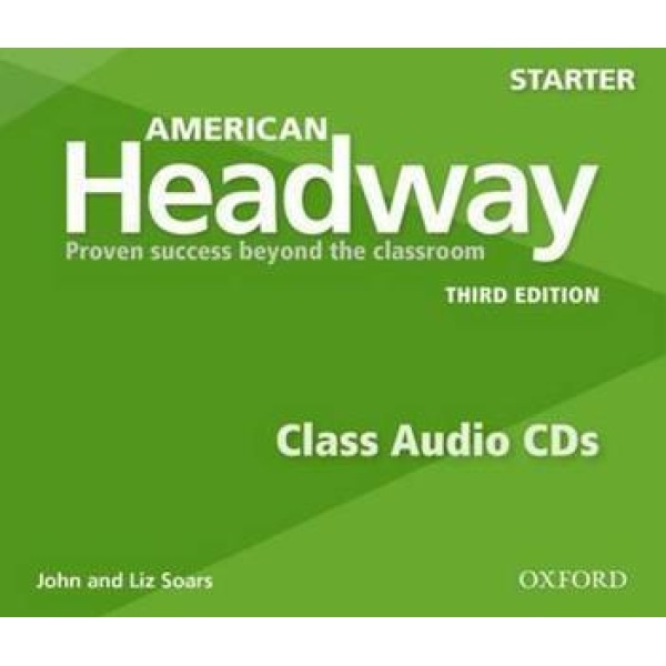 AMERICAN HEADWAY STARTER 3RD EDITION CDs(3)