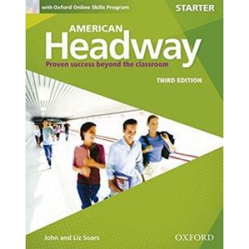 AMERICAN HEADWAY STARTER 3RD EDITION STUDENT BOOK WITH OXFORD ONLINE SKILLS PROGRAM