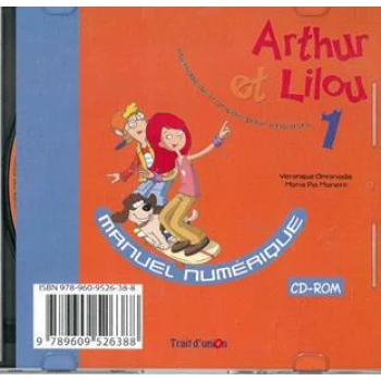 ARTHUR ET LILOU 1 CD-ROM MANUEL NUMERIQUE
