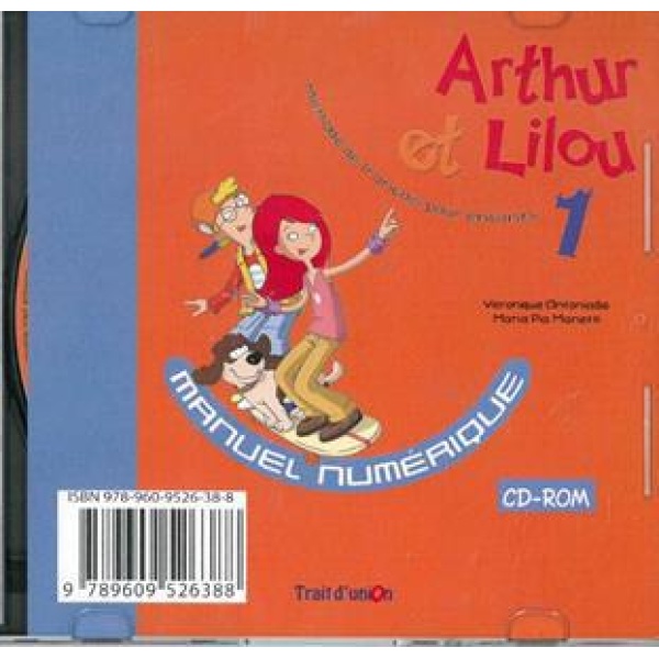 ARTHUR ET LILOU 1 CD-ROM MANUEL NUMERIQUE