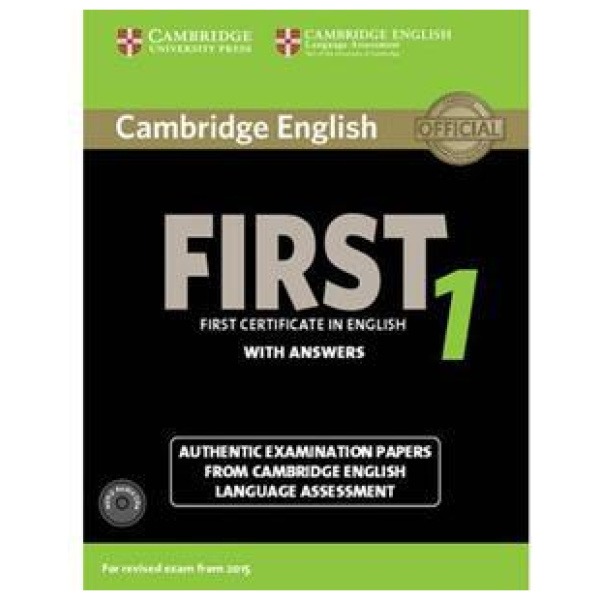 CAMBRIDGE FCE FIRST 1 PRACTICE TESTS SELF STUDY PACK (STUDENT'S+ANSWERS+CDs)