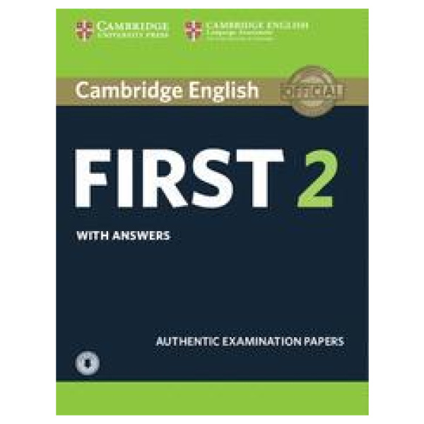 CAMBRIDGE FCE FIRST 2 PRACTICE TESTS SELF STUDY PACK (STUDENT'S+ANSWERS+AUDIO ONLINE)
